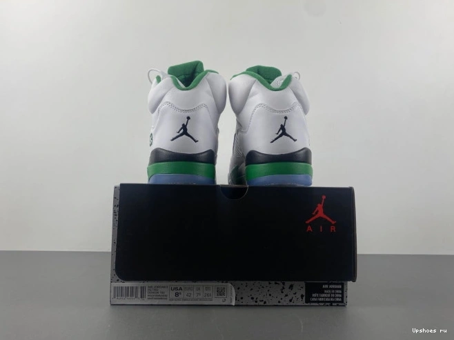Green DD9336-103 Lucky Jordan 5  Retro  0510